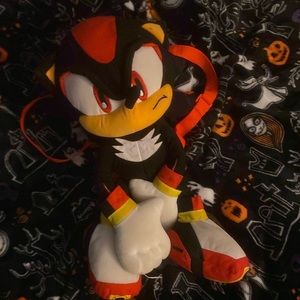 Shadow the hedgehog plush backpack